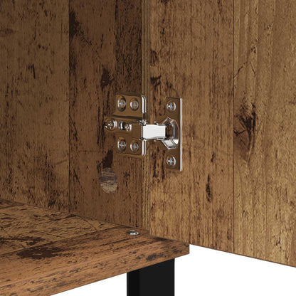 Sideboard 40 X 35 X 70 Cm Konstrueret Træ - Billede 9