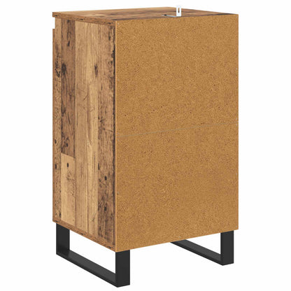 Sideboard 40 X 35 X 70 Cm Konstrueret Træ - Billede 8