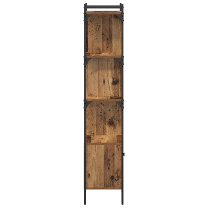 Bogreol 44,5 X 30 X 154,5 Cm Konstrueret Træ - Billede 7