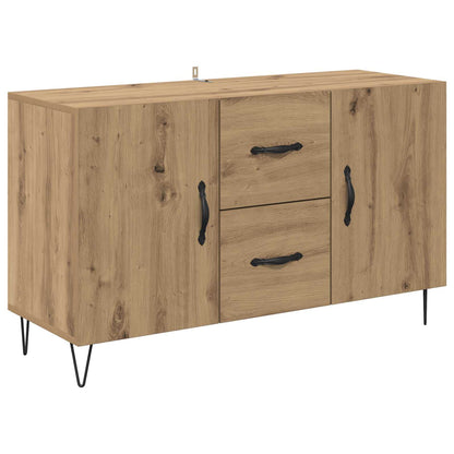 Sideboard Artisan Egetræ 100 X 36 X 60 Cm Konstrueret Træ - Billede 2