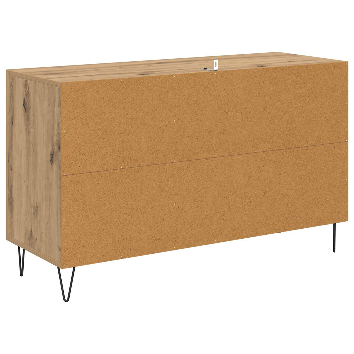 Sideboard Artisan Egetræ 100 X 36 X 60 Cm Konstrueret Træ - Billede 8