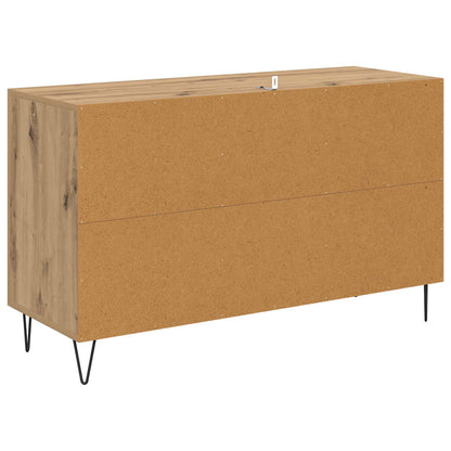 Sideboard Artisan Egetræ 100 X 36 X 60 Cm Konstrueret Træ - Billede 8