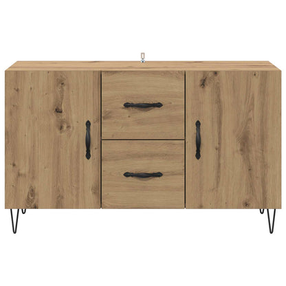 Sideboard Artisan Egetræ 100 X 36 X 60 Cm Konstrueret Træ - Billede 6