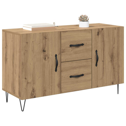 Sideboard Artisan Egetræ 100 X 36 X 60 Cm Konstrueret Træ - Billede 3