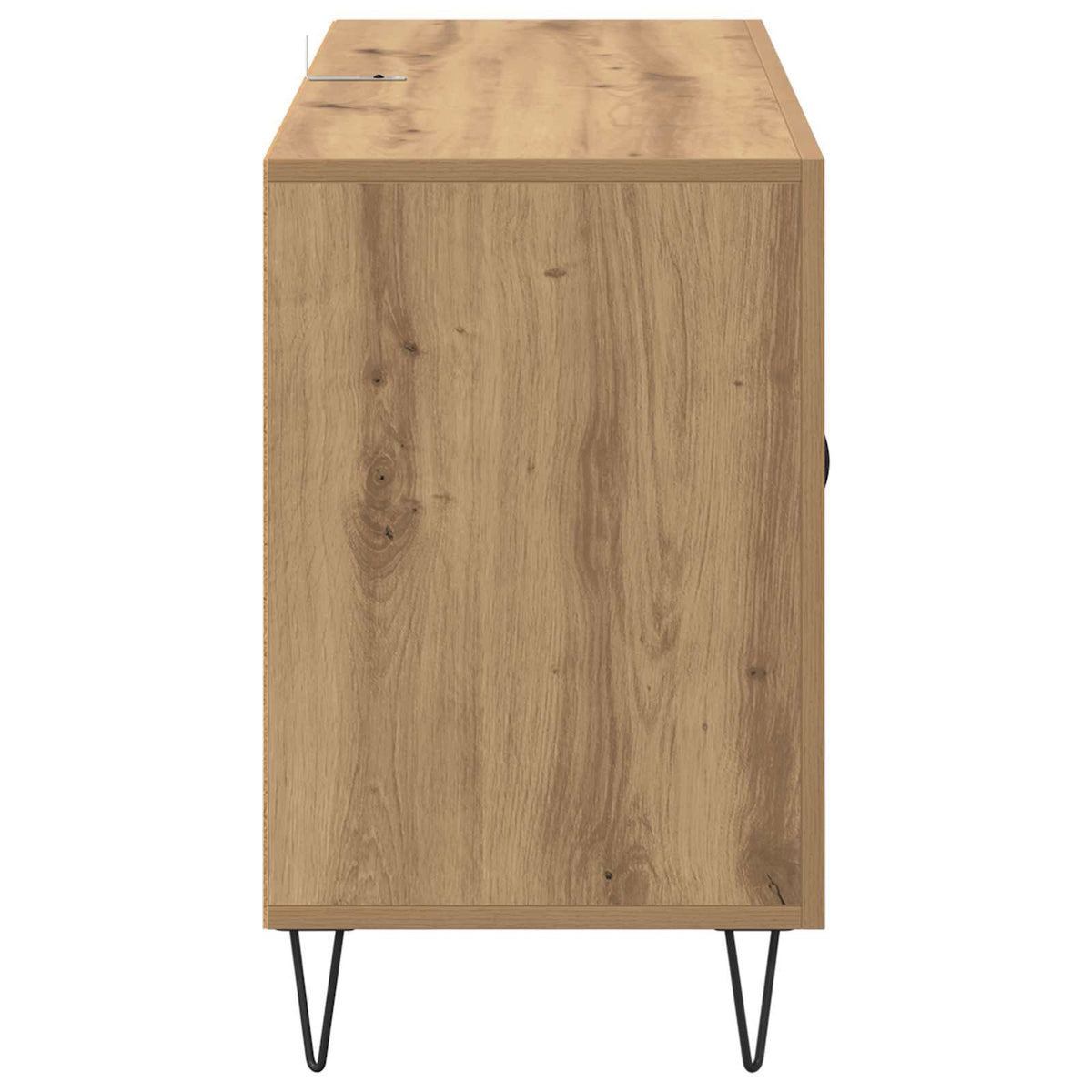 Sideboard Artisan Egetræ 100 X 36 X 60 Cm Konstrueret Træ - Billede 7