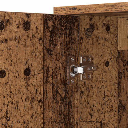 Sideboard 100 X 33 X 75 Cm Konstrueret Træ - Billede 9
