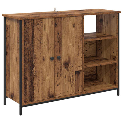 Sideboard 100 X 33 X 75 Cm Konstrueret Træ - Billede 2