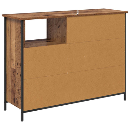Sideboard 100 X 33 X 75 Cm Konstrueret Træ - Billede 8