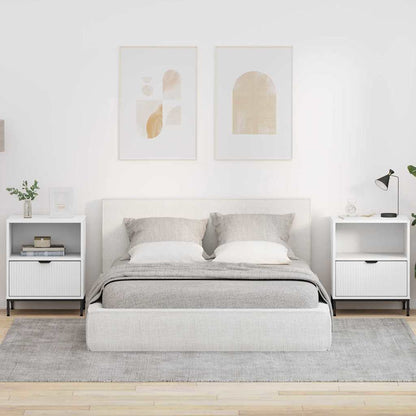 Natskab Med Skuffe 49 X 36 X 61 Cm Konstrueret Træ - Hovedbillede