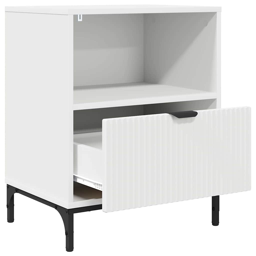 Natskab Med Skuffe 49 X 36 X 61 Cm Konstrueret Træ - Billede 5