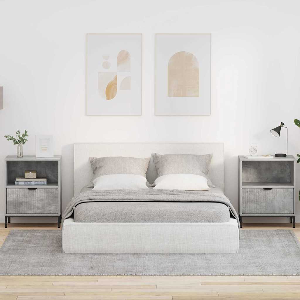 Natskab Med Skuffe 49 X 36 X 61 Cm Konstrueret Træ