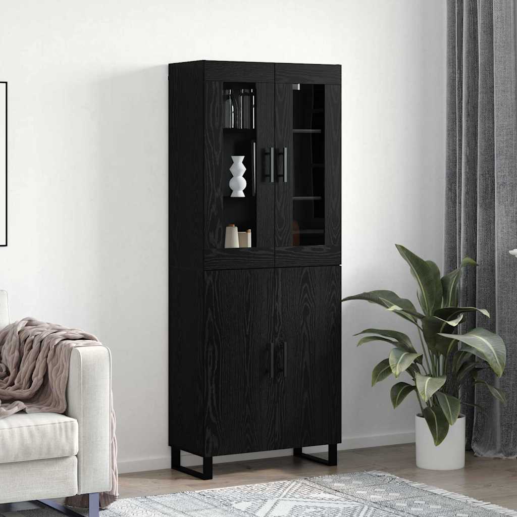 Højskab 69,5X34X180 Cm Konstrueret Træ