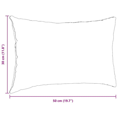 Sofapuder 2 Dele 50 X 30 Cm Stof - Billede 9