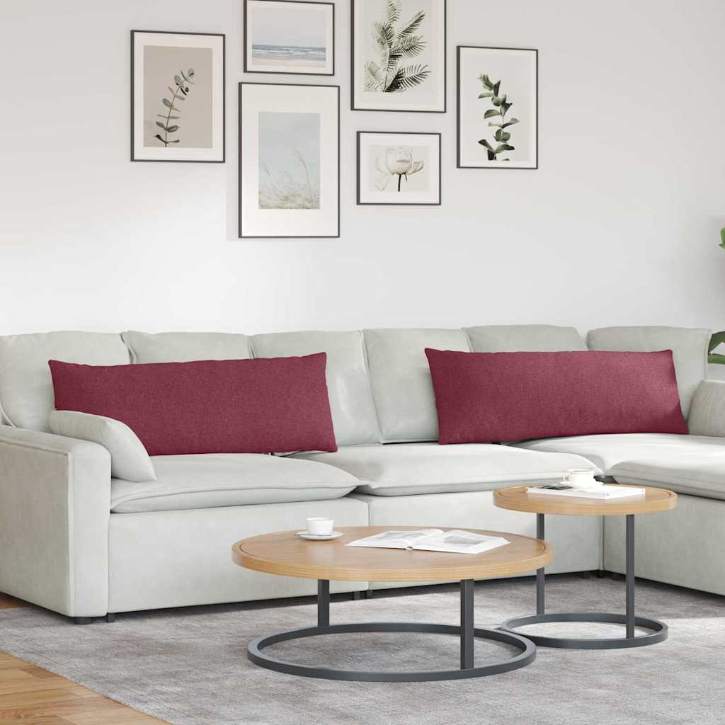 Sofapuder 2 Dele 60 X 40 Cm Stof
