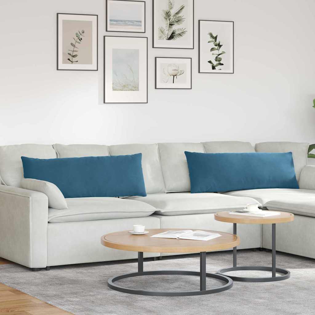 Sofapuder 2 Dele 60 X 40 Cm Velourstof