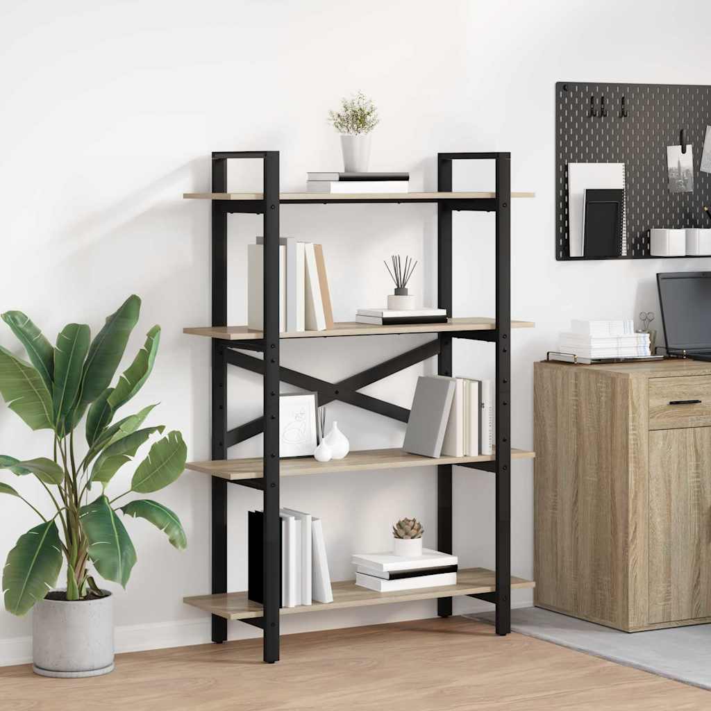 Bogreol Konstrueret Træ - Variant 883941