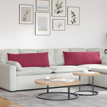 Sofapuder 2 Dele 60 X 40 Cm Velourstof