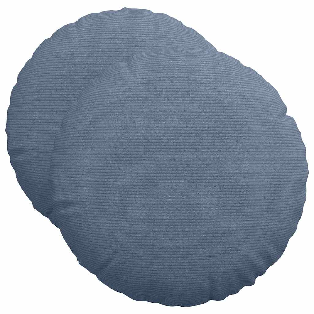 Sædepuder 2 Dele Ø50 X 19 Cm Velourstof - Billede 2