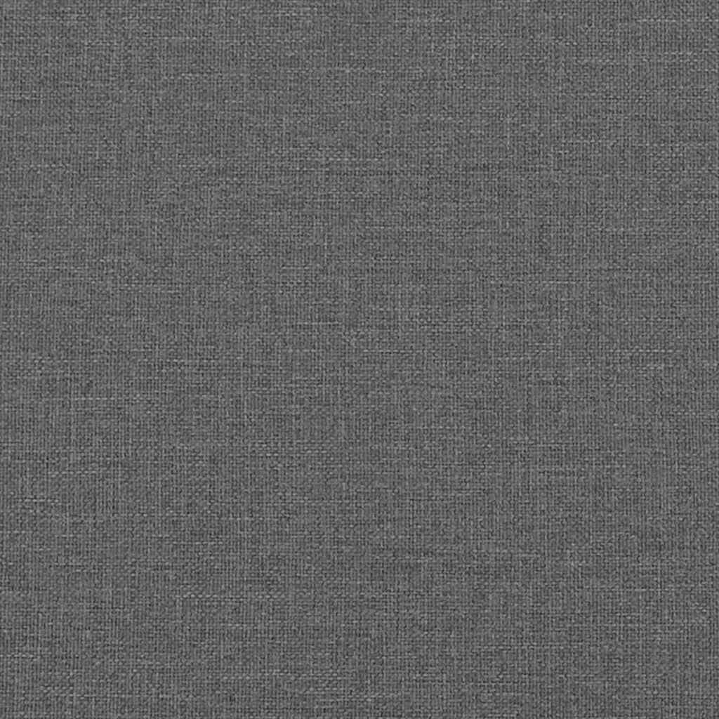 Bolsterpuder 2 Dele Mørkegrå Ø 25 X 70 Cm Stof - Billede 9