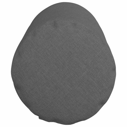 Bolsterpuder 2 Dele Mørkegrå Ø 25 X 70 Cm Stof - Billede 7