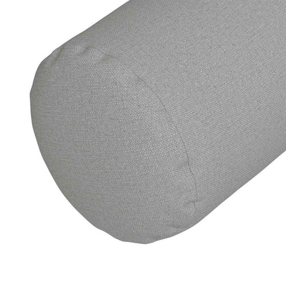 Bolsterpuder 2 Dele Skygrå Ø 25 X 70 Cm Stof - Billede 8