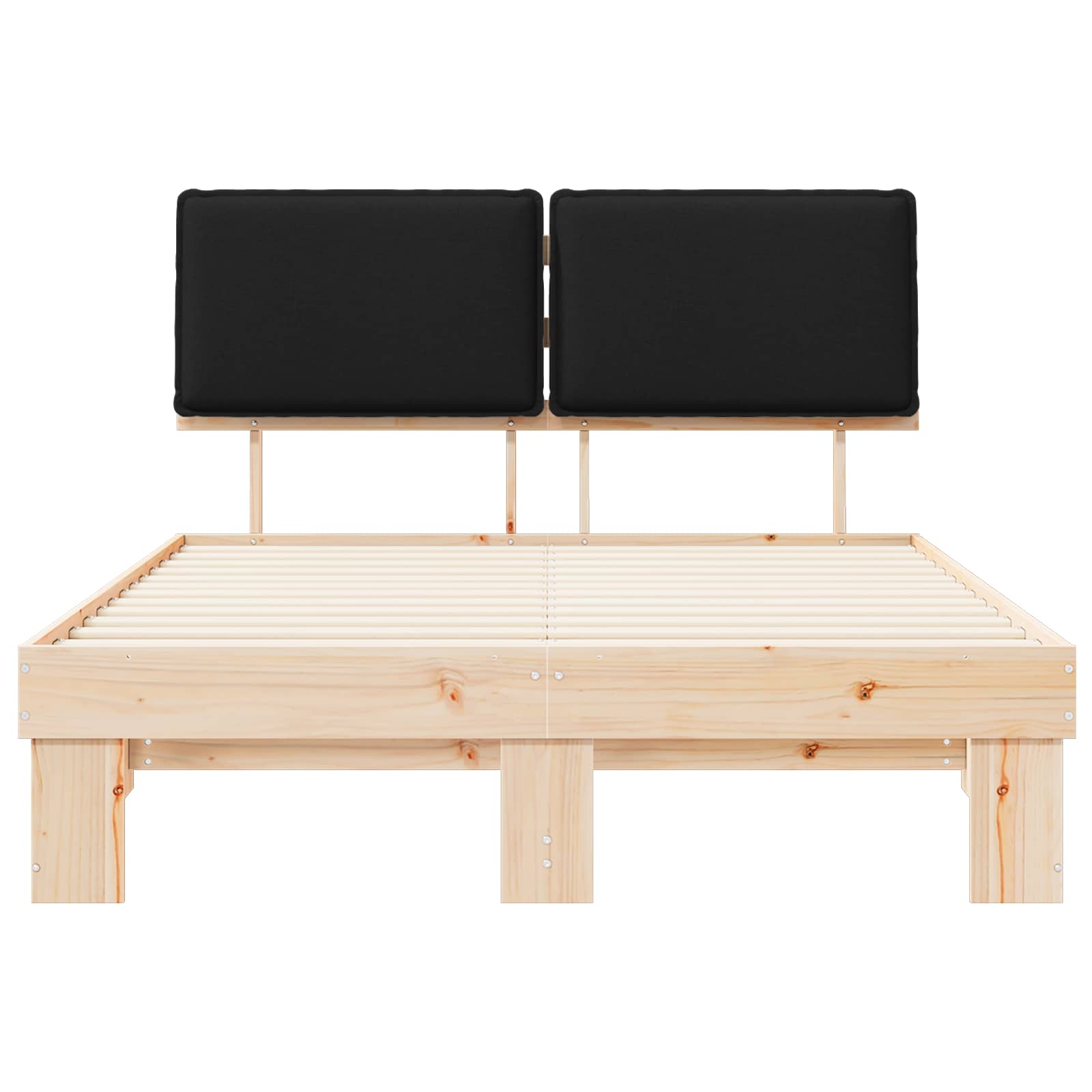 Sengestel Med Polstret Hovedgavl 140 X 200 Cm - Billede 5
