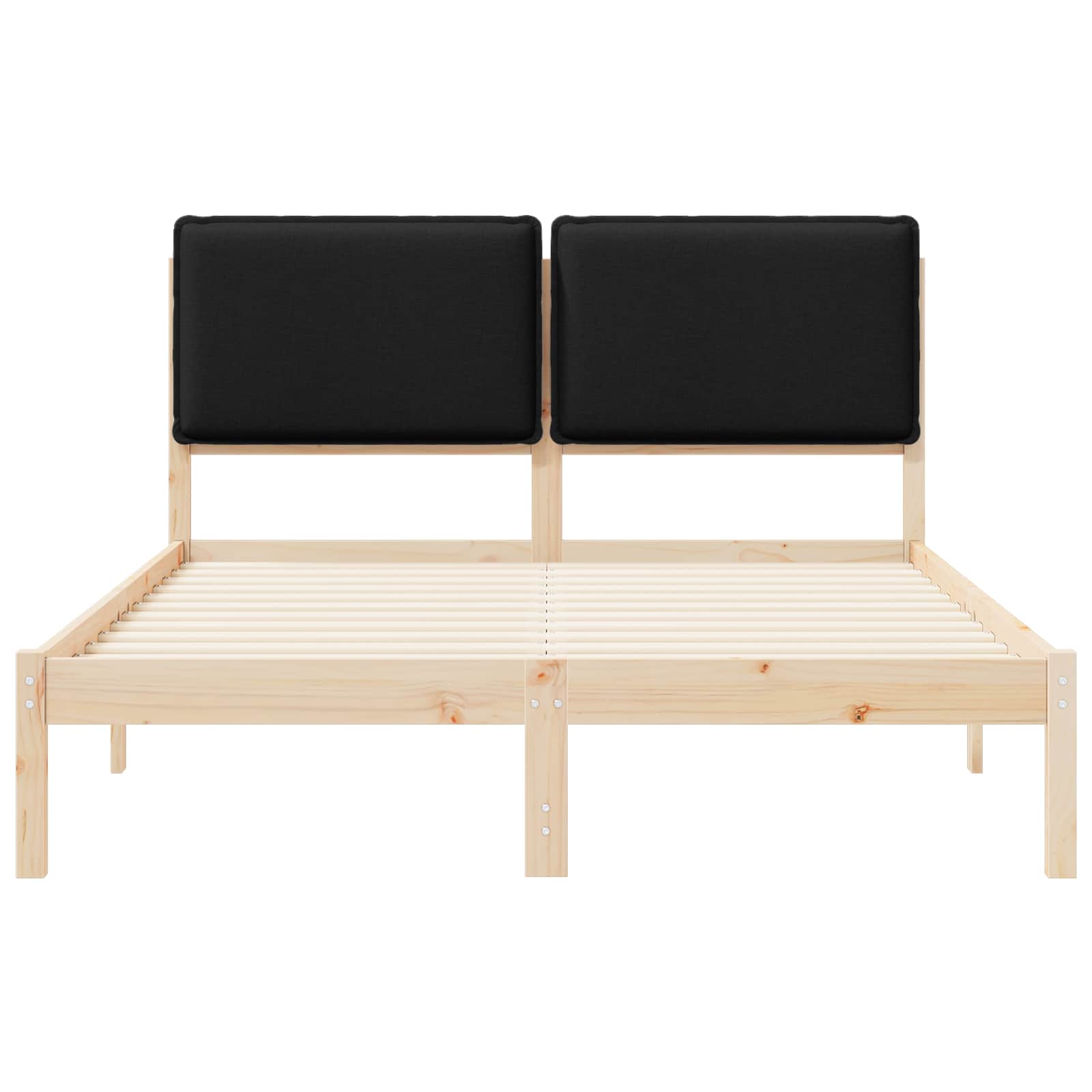 Sengestel Med Polstret Hovedgavl 160 X 200 Cm - Billede 5