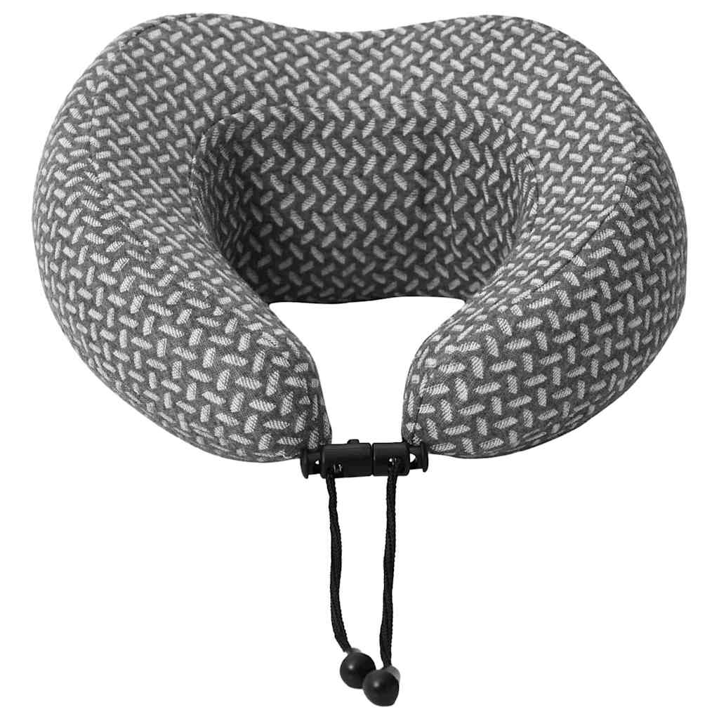 Rejse Nakkepude Enfarvet 30 X 28 X 14 Cm Polyester - Billede 4