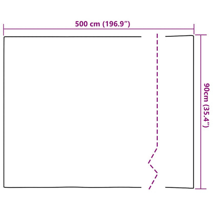 Selvklæbende Vinduesfolie Frostet 90 X 500 Cm Pvc - Billede 9