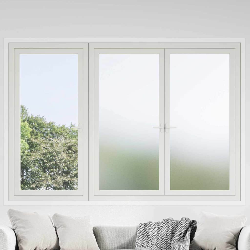 Selvklæbende Vinduesfolie Frostet 90 X 500 Cm Pvc