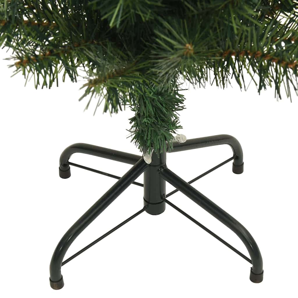 Kunstigt Juletræ Med Stativ 120 Cm Pvc Og Stål Og Plastik - Billede 12