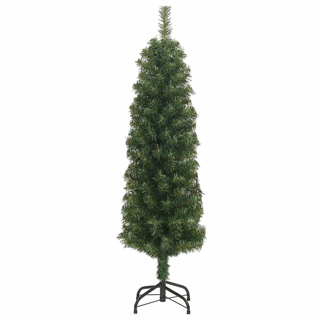 Kunstigt Juletræ Med Stativ 120 Cm Pvc Og Stål Og Plastik - Billede 5