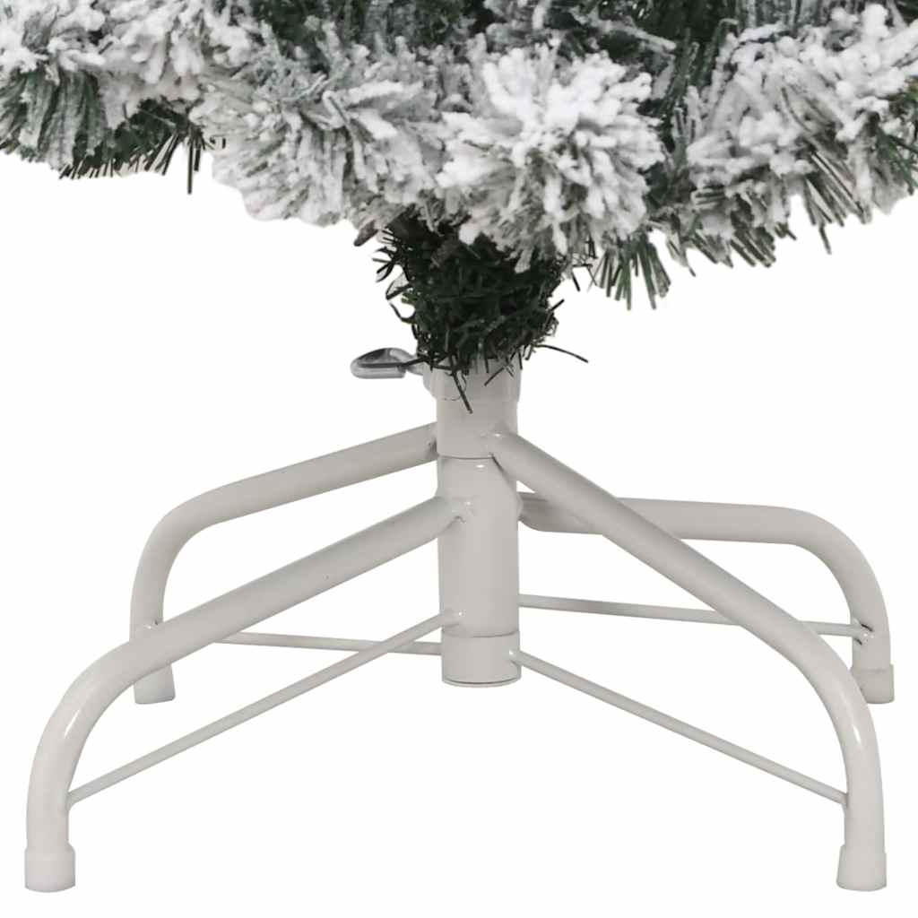 Kunstigt Hinged Juletræ Med 150 Led'er Og Hvid 150 Cm - Billede 12