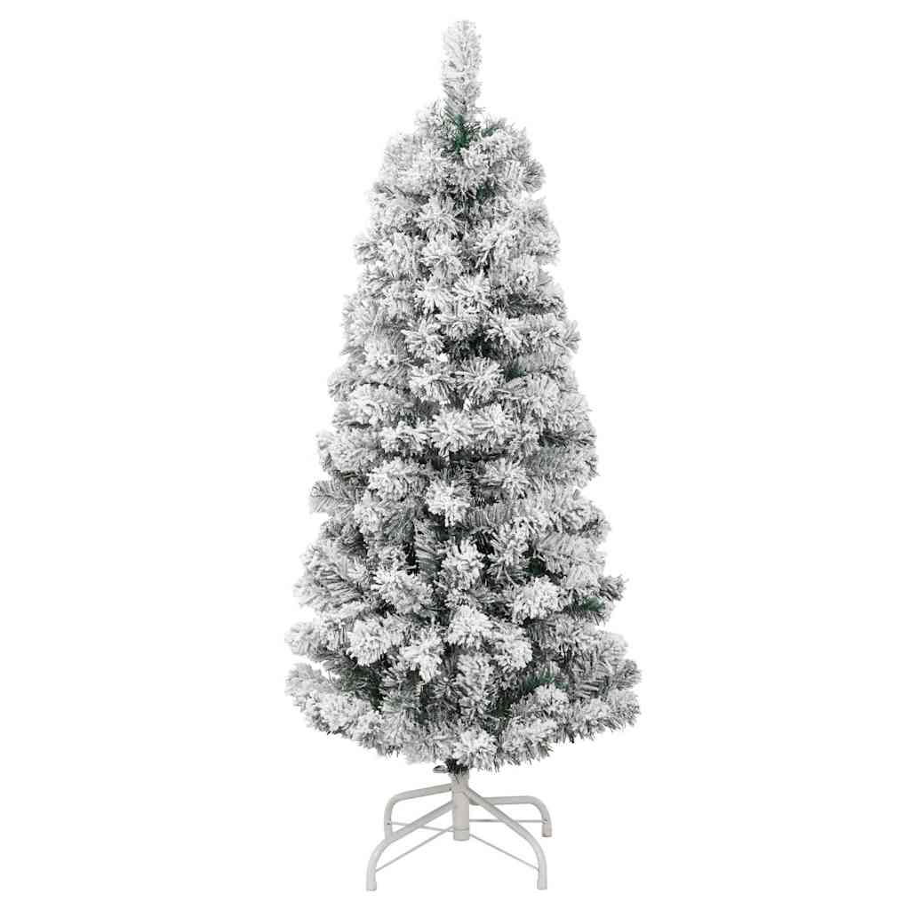 Kunstigt Hinged Juletræ Med 150 Led'er Og Hvid 150 Cm - Billede 5