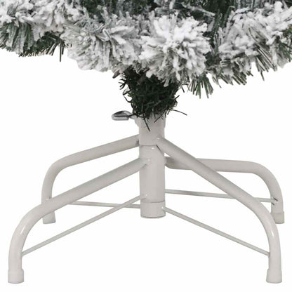 Kunstigt Hinged Juletræ Med 150 Led'er Og Hvid 150 Cm - Billede 12