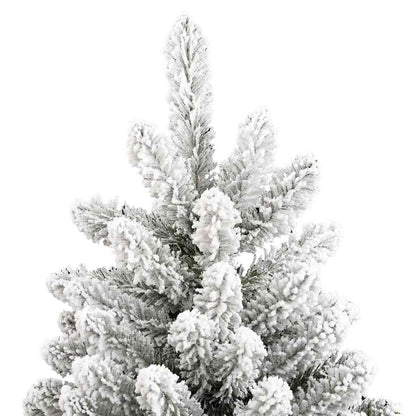 Kunstigt Juletræ Og Hvid 240 Cm Pvc Og Metal - Billede 10