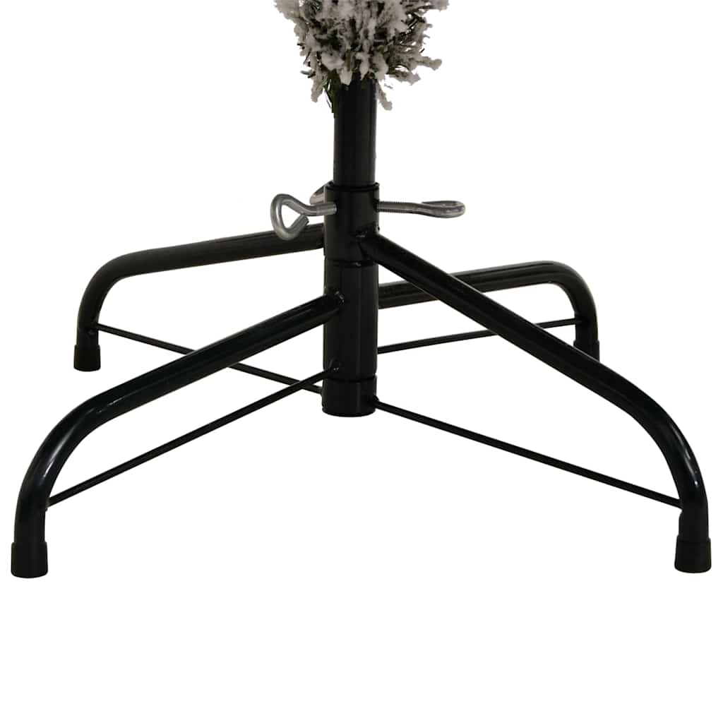 Kunstigt Juletræ Og Hvid 240 Cm Pvc Og Metal - Billede 11