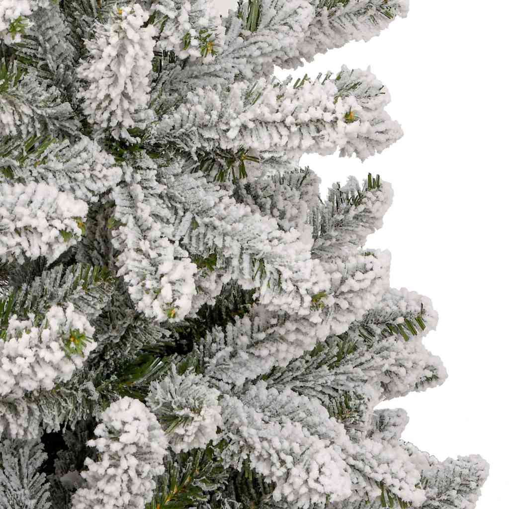 Kunstigt Juletræ Og Hvid 240 Cm Pvc Og Metal - Billede 12