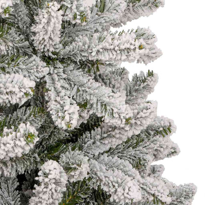Kunstigt Juletræ Og Hvid 240 Cm Pvc Og Metal - Billede 12