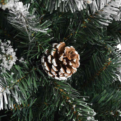 Kunstigt Juletræ Med Stativ 210 Cm Pvc Og Plastik Og Stål - Billede 10