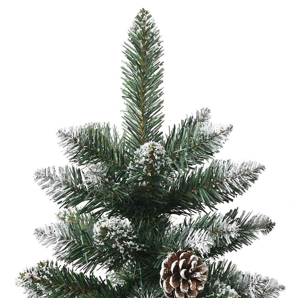 Kunstigt Juletræ Med Stativ 210 Cm Pvc Og Plastik Og Stål - Billede 11