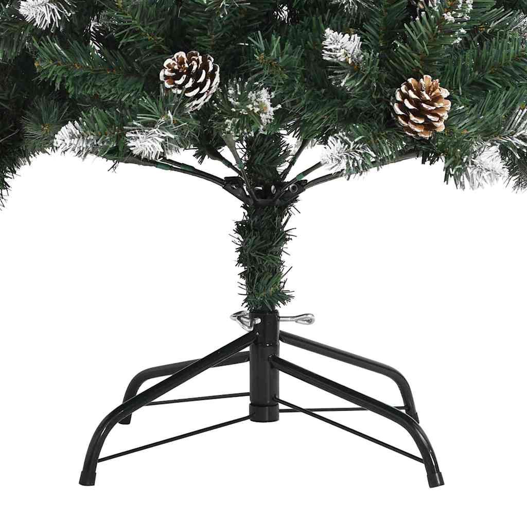 Kunstigt Juletræ Med Stativ 210 Cm Pvc Og Plastik Og Stål - Billede 12