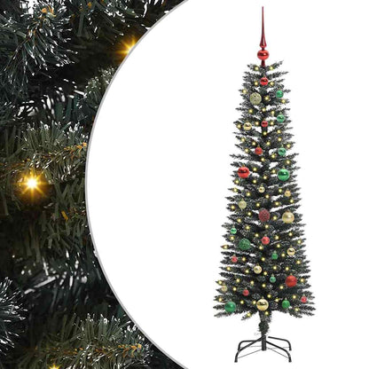 Kunstigt Juletræ Med Stativ 150 Cm Pvc Og Plastik Og Stål - Billede 2
