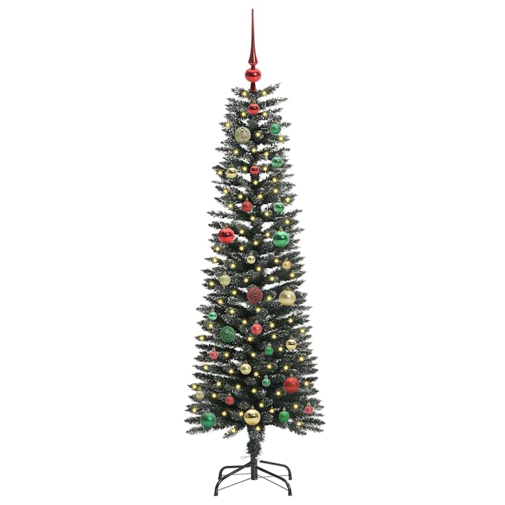 Kunstigt Juletræ Med Stativ 150 Cm Pvc Og Plastik Og Stål - Billede 3