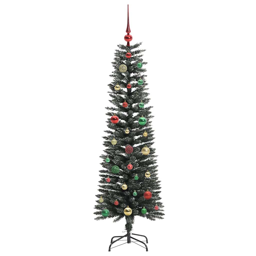 Kunstigt Juletræ Med Stativ 150 Cm Pvc Og Plastik Og Stål - Billede 6
