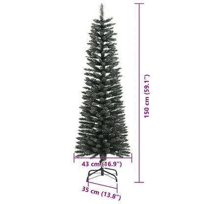 Kunstigt Juletræ Med Stativ 150 Cm Pvc Og Plastik Og Stål - Billede 19