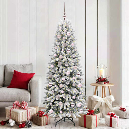 Kunstigt Juletræ 180 Cm Pvc Og Plast Og Stål Og Pe - Hovedbillede