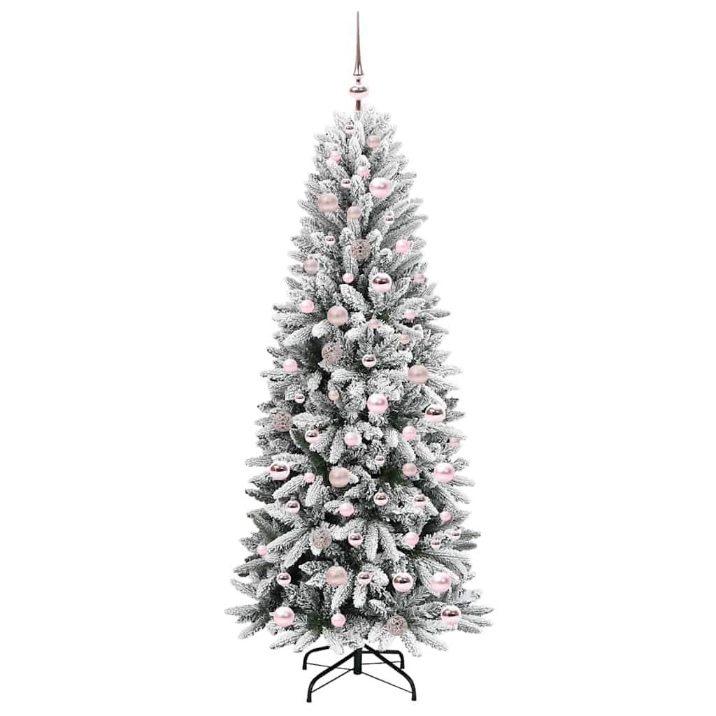 Kunstigt Juletræ 180 Cm Pvc Og Plast Og Stål Og Pe - Billede 4