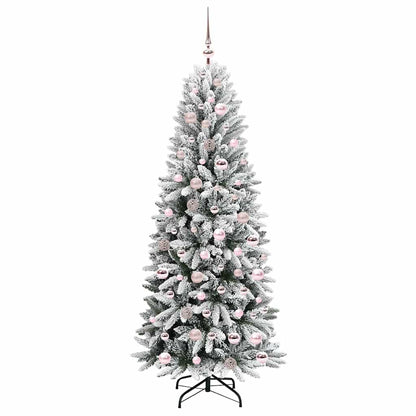 Kunstigt Juletræ 180 Cm Pvc Og Plast Og Stål Og Pe - Billede 4
