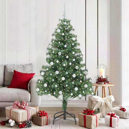 Juletræ Med 300 Led'er Med Stativ 180 Cm Pvc - Hovedbillede